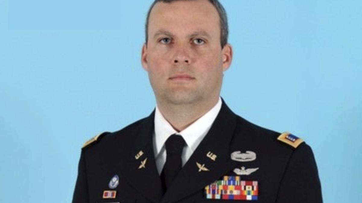 This undated image released by the Mississippi National Guard shows Chief Warrant Officer Derek Joshua Abbott. The Mississippi National Guard said announced Saturday that Abbott and Chief Warrant Officer Bryan Andrew Zemek, died after a helicopter crashed Friday afternoon.