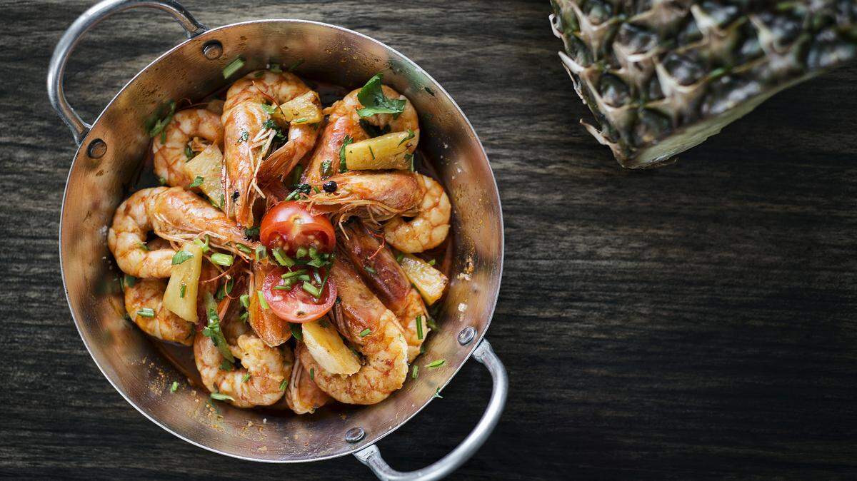 Pineapple Shrimp Stir Fry is an easy and quick dish.