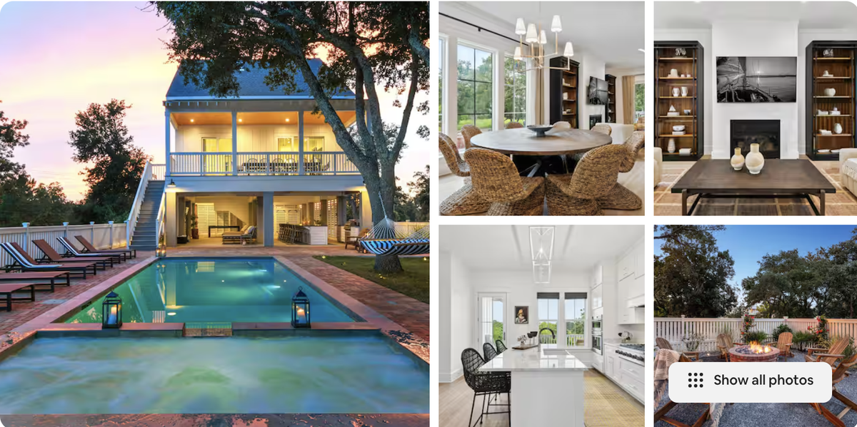 It’s back to the basics with this listing that features one luxurious home and a heated pool in a quiet area of Bay St. Louis, according to the listing.
