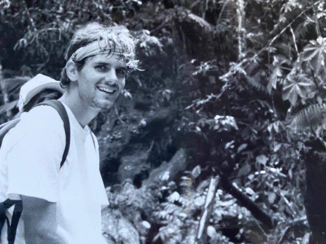 Kim Dobbs believe this picture of her husband, State Health Officer Thomas Dobbs, was taken while he was working in Honduras. She said the photo captures him as he looked when they met a short time later during their first year of medical school at the Univeristy of Alabama School of Medicine at Birmingham.