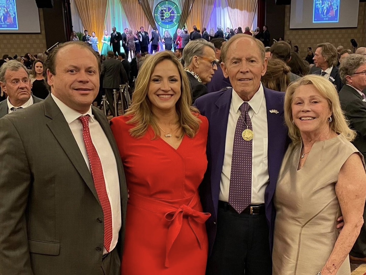 Ronald Peresich is pictured with family.