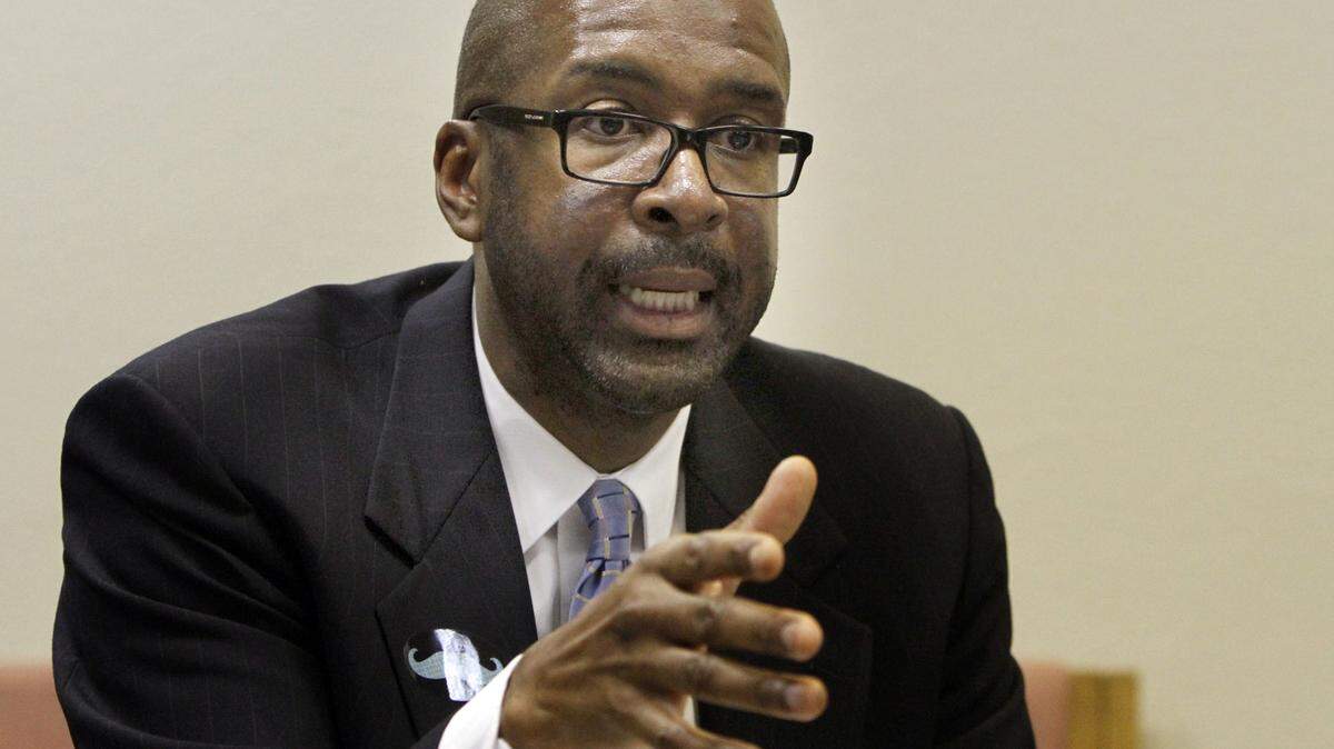 TIM ISBELL/SUN HERALD 
 Rodney Bennett, president of the University of Southern Mississippi, said a committee has been formed to study the possibility of adding dorms to the Gulf Park campus.