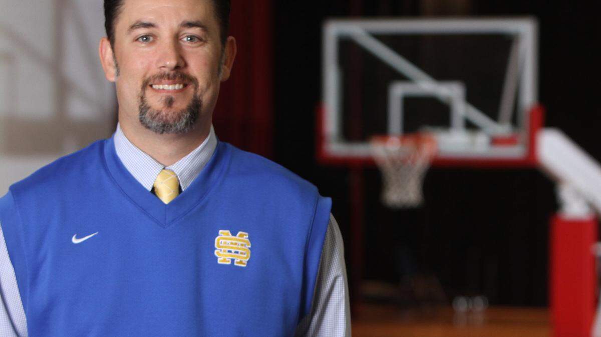 JOHN FITZHUGH/SUN HERALD 
 St. Martin coach Charlie Pavlus