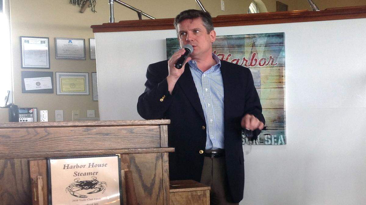 PATRICK OCHS/SUN HERALD 
 Diamondhead Mayor Tommy Schafer