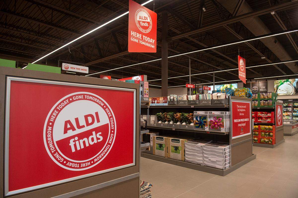 The Aldi finds aisle at the new Aldi in Ocean Springs on Wednesday, Aug. 24, 2022. The Aldi finds aisle, also affectionately known as the “aisle of shame” by Aldi fans features different products every week.