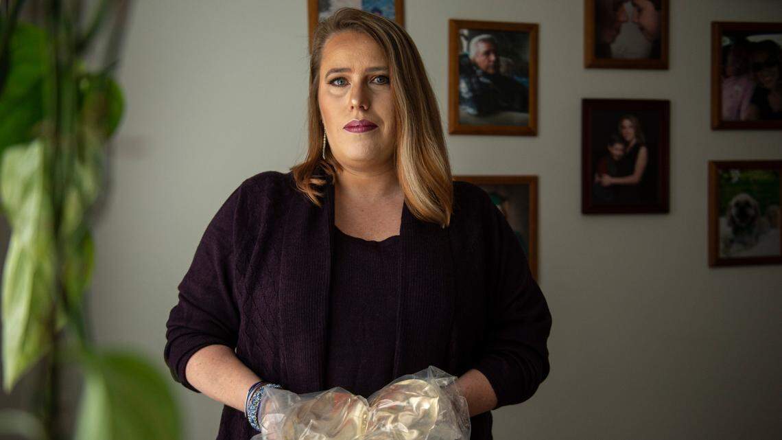 She believes her breast implants were killing her. Now she wants to warn Coast women.