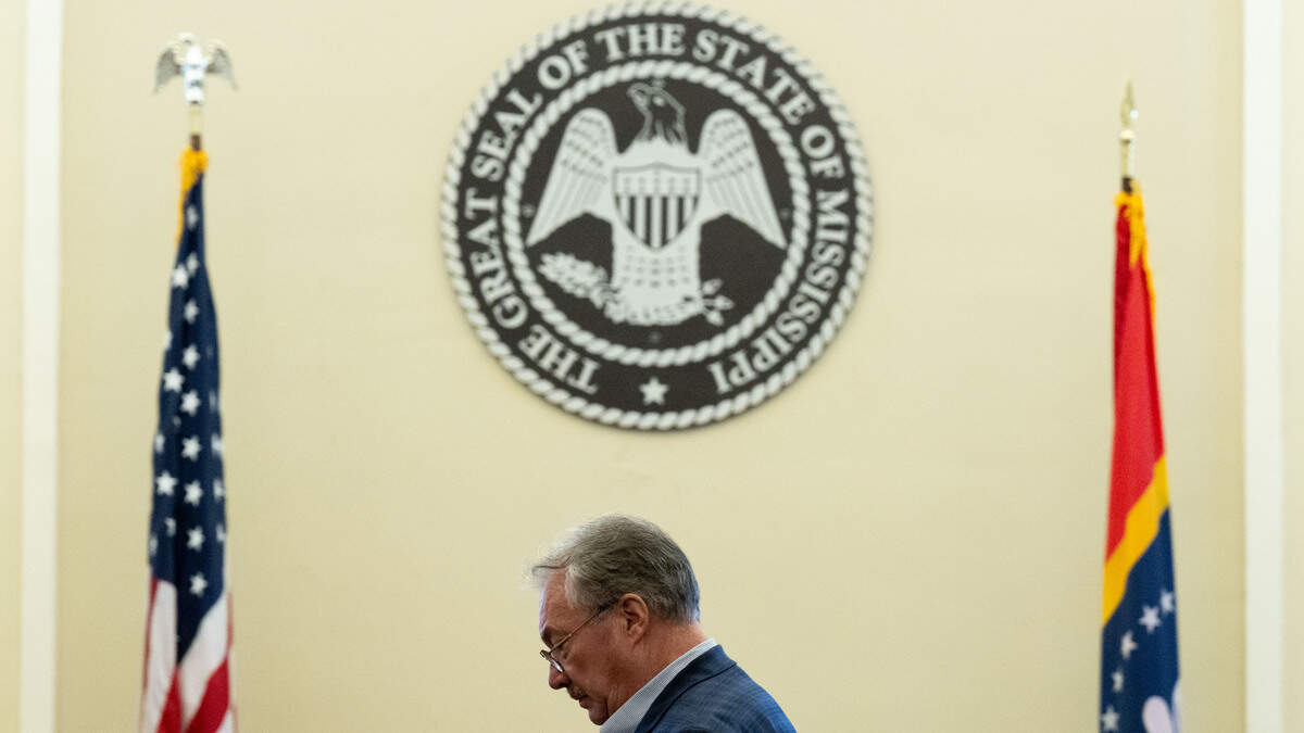 Philip Moran walks across the courtroom during his trial at Hancock County Circuit Court on Friday, June 12, 2026.