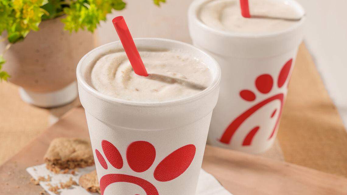 The new Chick-fil-A Autumn Spice milkshake will be available at restaurants nationwide starting Sept. 12, for a limited time.