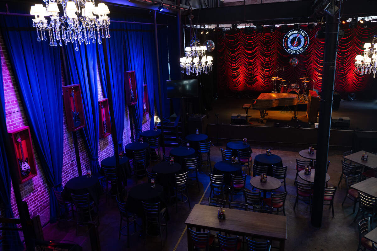 The first floor and main stage at Ground Zero Blues Club & Restaurant in Biloxi on Wednesday, July 15, 2026.