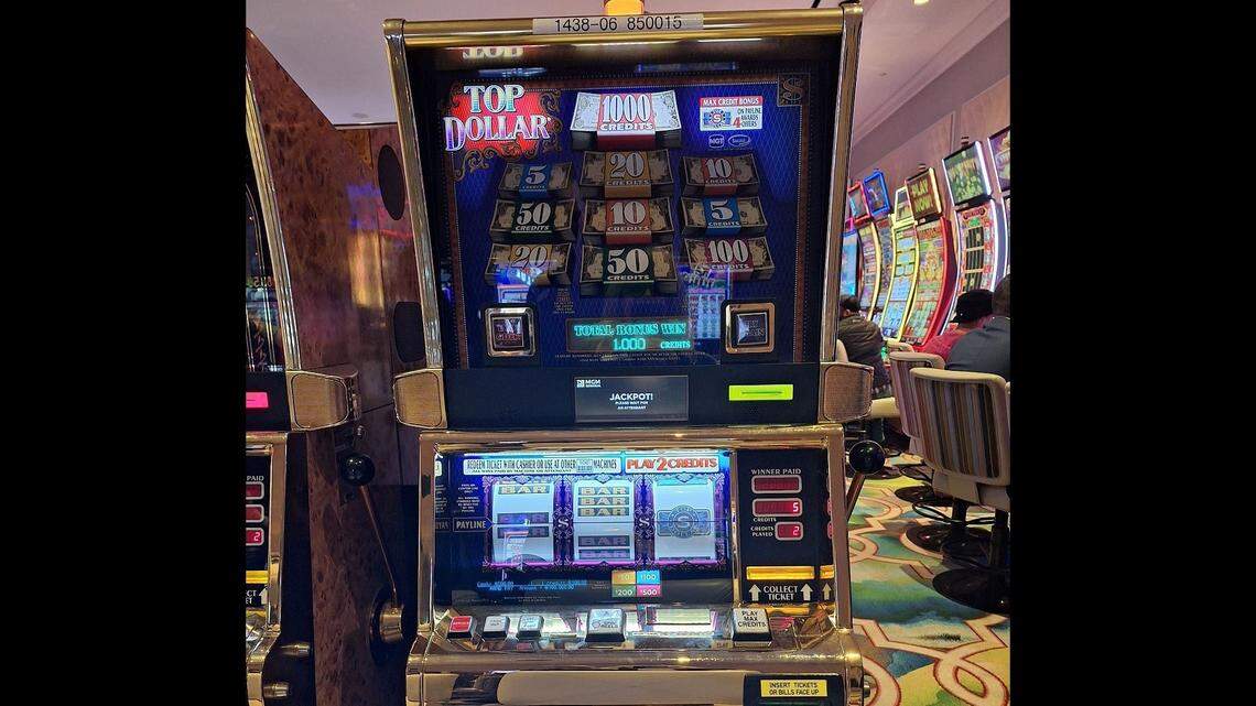 The fourth casino jackpot in less than three weeks hit in South Mississippi on the Top Dollar slot machine. 