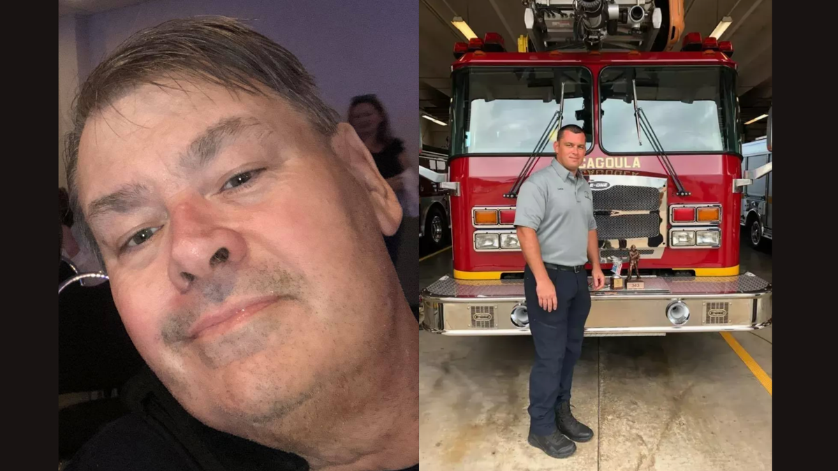 Rickey Latch, left, died Thursday, July 14, 2022, in a car wreck involving a dump truck on Mississippi 67 in Harrison County. His son, Jacob Latch, was a Pascagoula firefighter and died of a rare form of cancer in 2021.