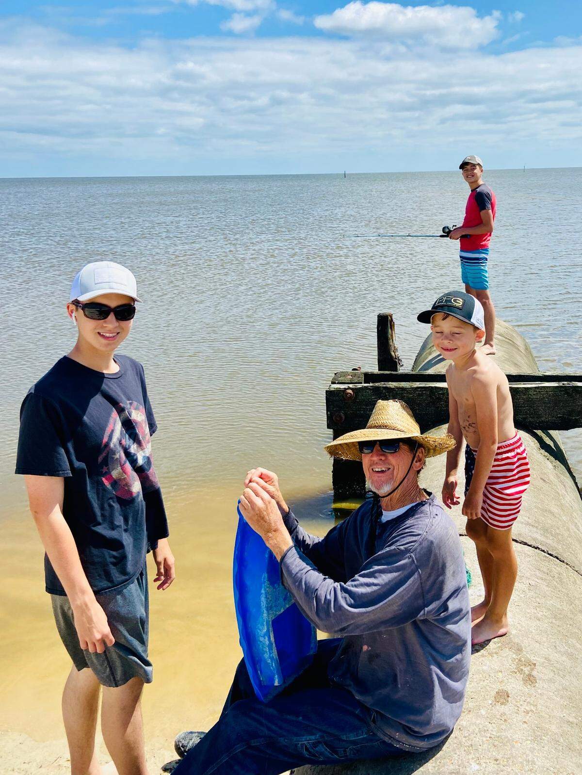 Richard Kopszywa cared deeply for his grandchildren, and his family said he loved to take them fishing and teach them the skills he learned over seven decades on the water.