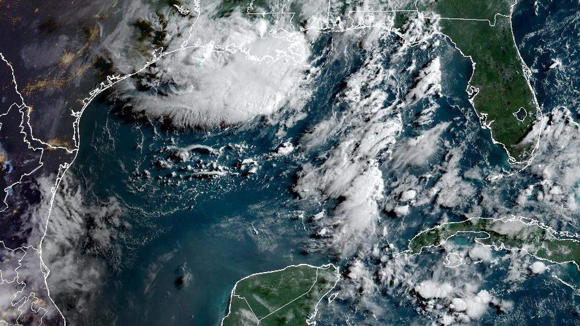 Gulf disturbance drops rain across MS Coast. See latest totals & predictions