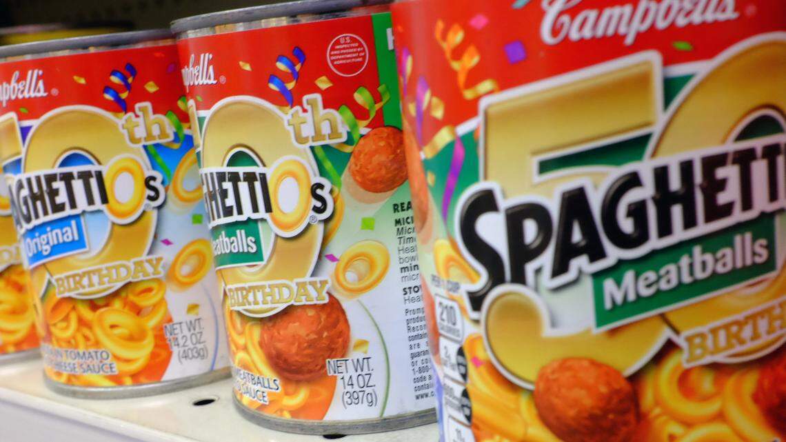 SpaghettiOs launched a new Spicy Original flavor featuring Frank’s RedHot, now available at stores nationwide. (AP Photo/Kiichiro Sato)
