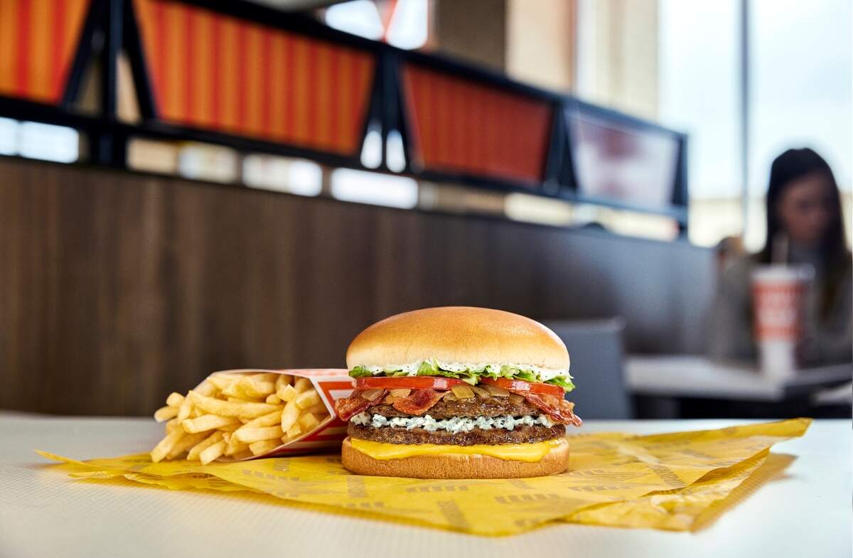 Blue Cheese Bacon Burger