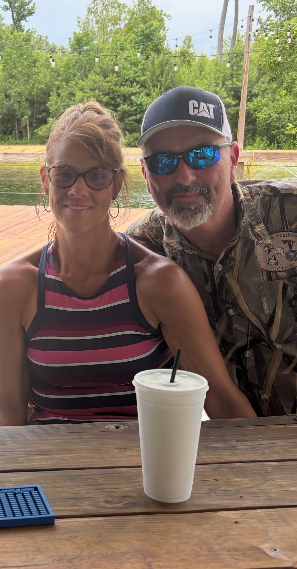 Amanda and Steve Wilson, who live in the Necaise Crossing Community of Hancock County.