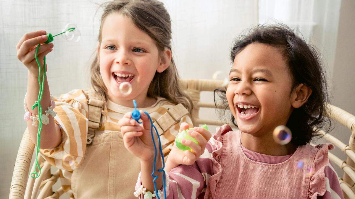 If you have a house full of children stuck indoors, keep them busy with items you probably have at home.