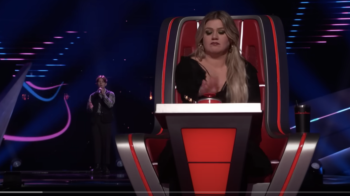 Ryley Tate Wilson, 15, gets a four-chair turn on “The Voice,” including from coach Kelly Clarkson.