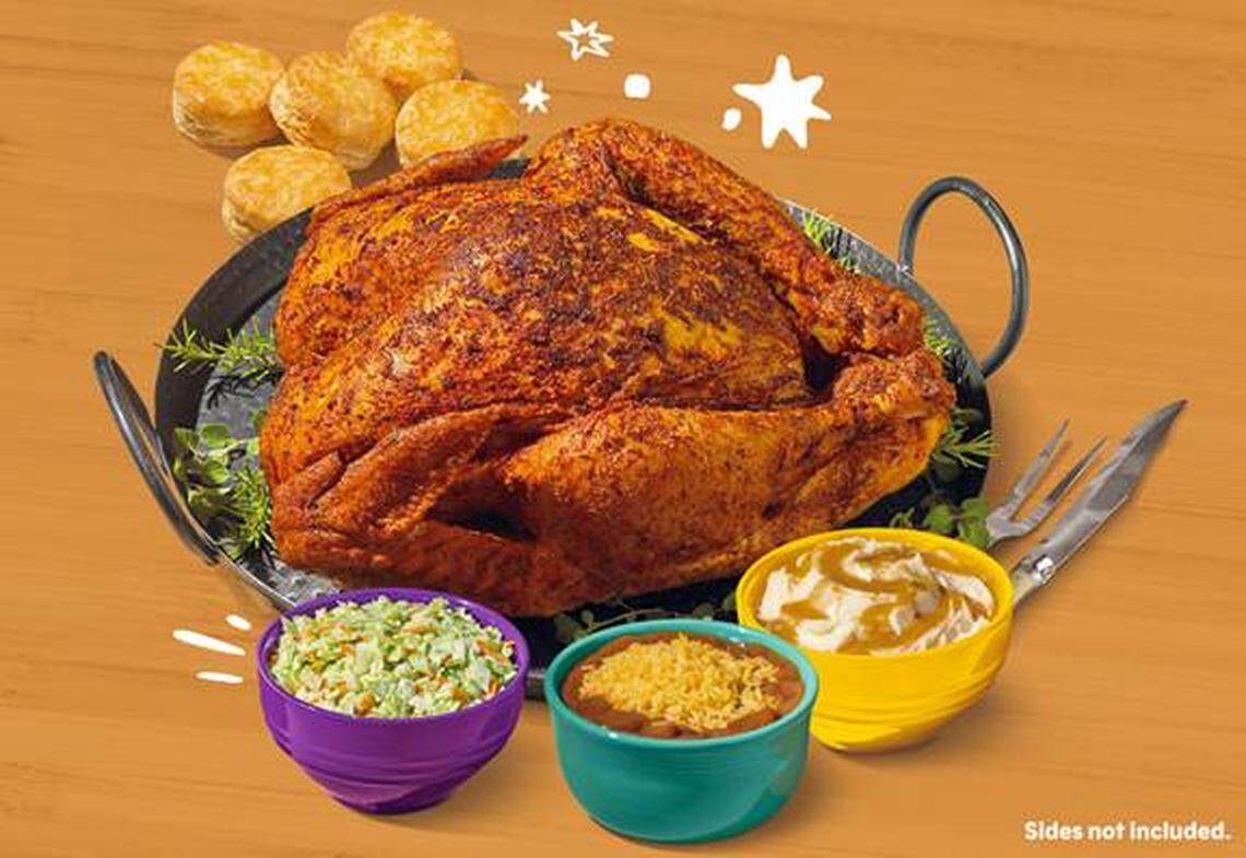 Popeyes Cajun-Style Turkey will be available ahead of Thanksgiving. In South Mississippi, people can go out, take out, order in or make Thanksgiving dinner themselves or with help on the sides and pies.