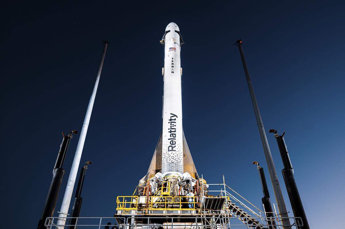 Relativity will launch the Terran 1, the country's first 3D printed rocket. 