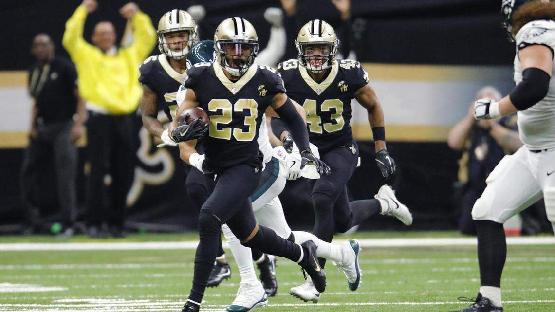 The NFL gods shined on the Saints a year after a miserable finish