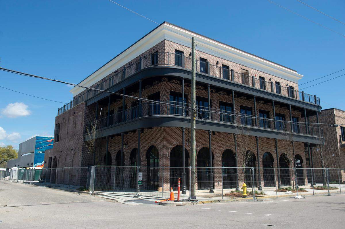 Construction is nearly complete and OS 1515 will open soon in downtown Ocean Springs with restaurants, shops and a big parking garage.