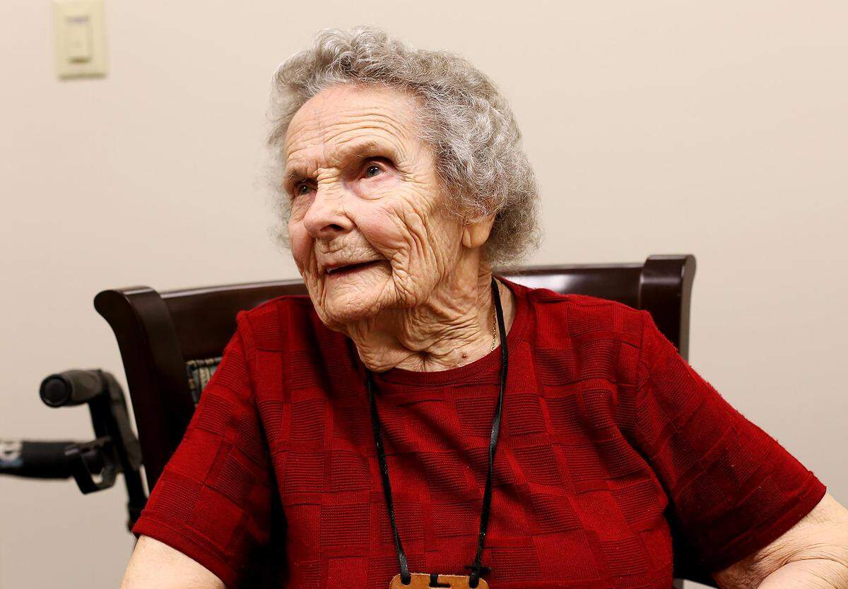Mildred Sobierajski, who is nearly 97 and a World War II veteran, explored moving out of the Armed Forces Retirement Home in Gulfport after rate increases were announced, but decided to stay. The current plan is to phase in the increase over a three-year period, the first increase coming on Jan. 1.