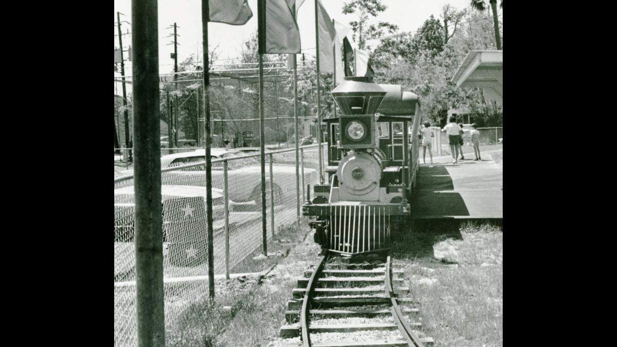 The train at FunTime USA in Gulfport was a family favorite.