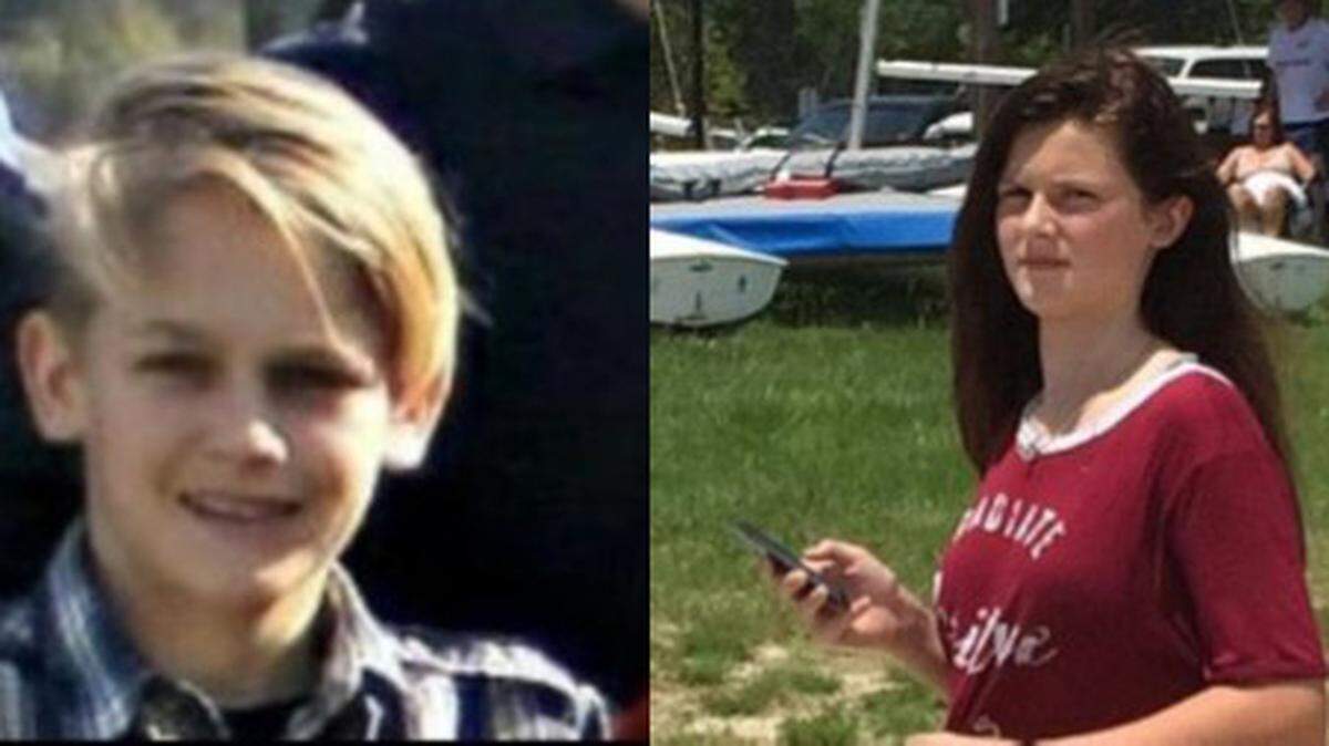 Woodrow Allen Hunter, left, and Natalie Anne Grubb