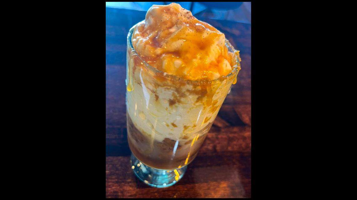 Zucchini bread pudding sells out quickly when it’s on the menu at Crave Kofi House in Long Beach.