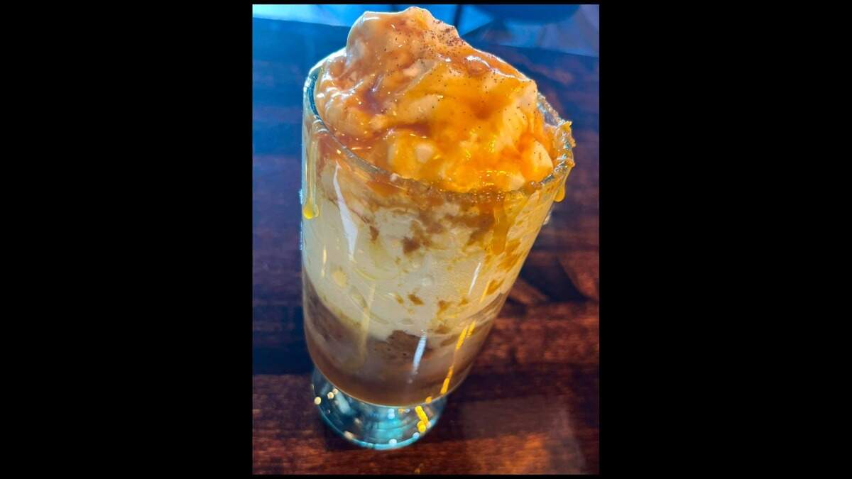Zucchini bread pudding sells out quickly when it’s on the menu at Crave Kofi House in Long Beach.