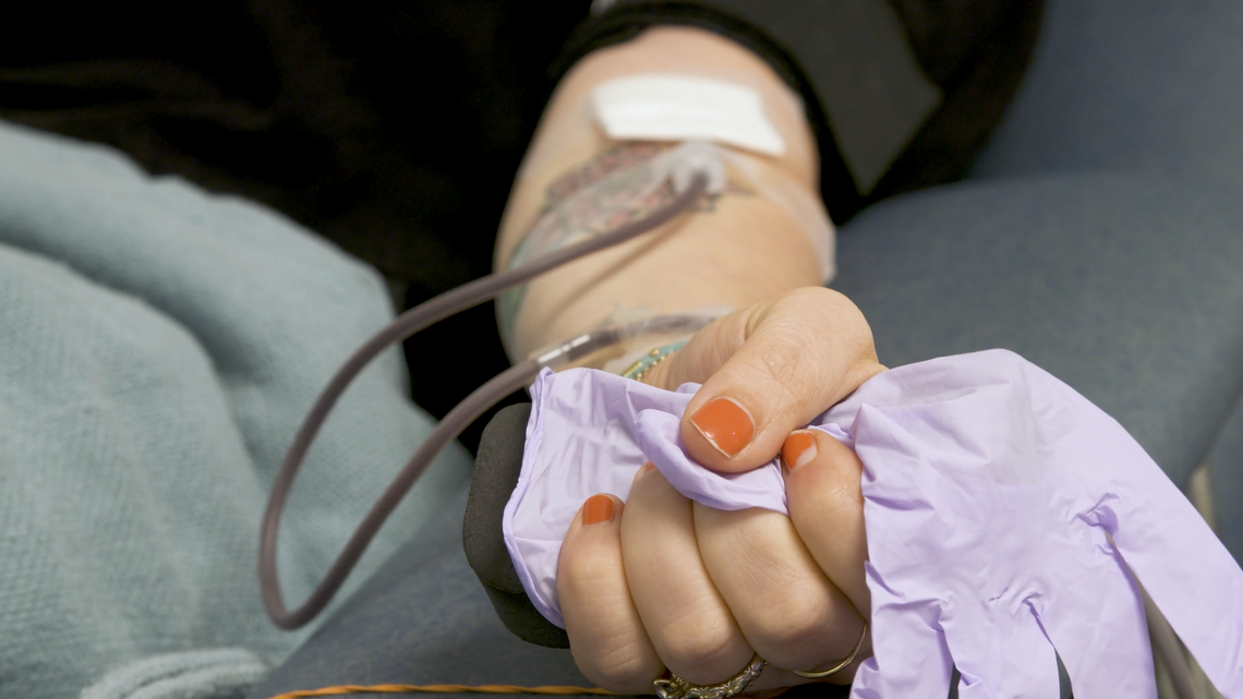 Healthy individuals who are feeling well are asked to make an appointment to donate blood by visiting RedCrossBlood.org.