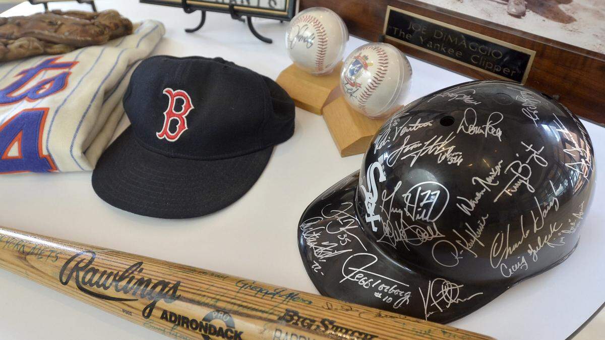 TIM ISBELL/SUN HERALD 
 Baseball fans can rejoice with the upcoming Our Love Affair with Baseball exhibit at the Ohr-O'Keefe Museum of Art.