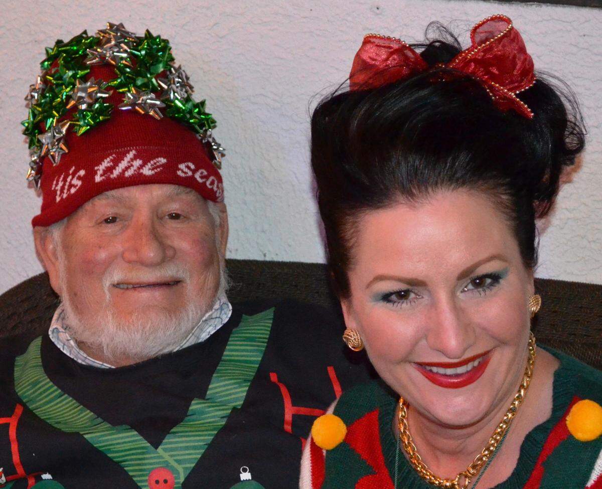 King Neptune XXVI Ed Bossier and Katie Bossier are pictured at Leo’s Wood Fired Pizza.