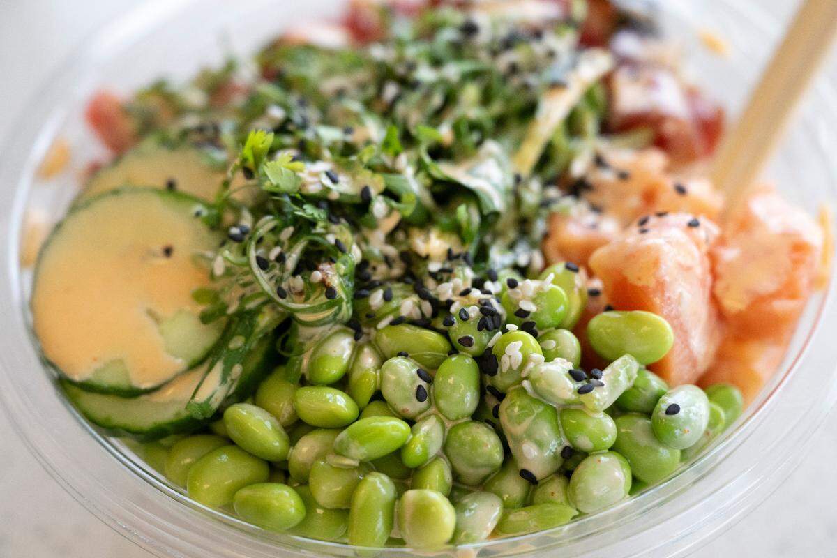 The koibito bowl is shown at the new Koibito Poke in Gulfport.