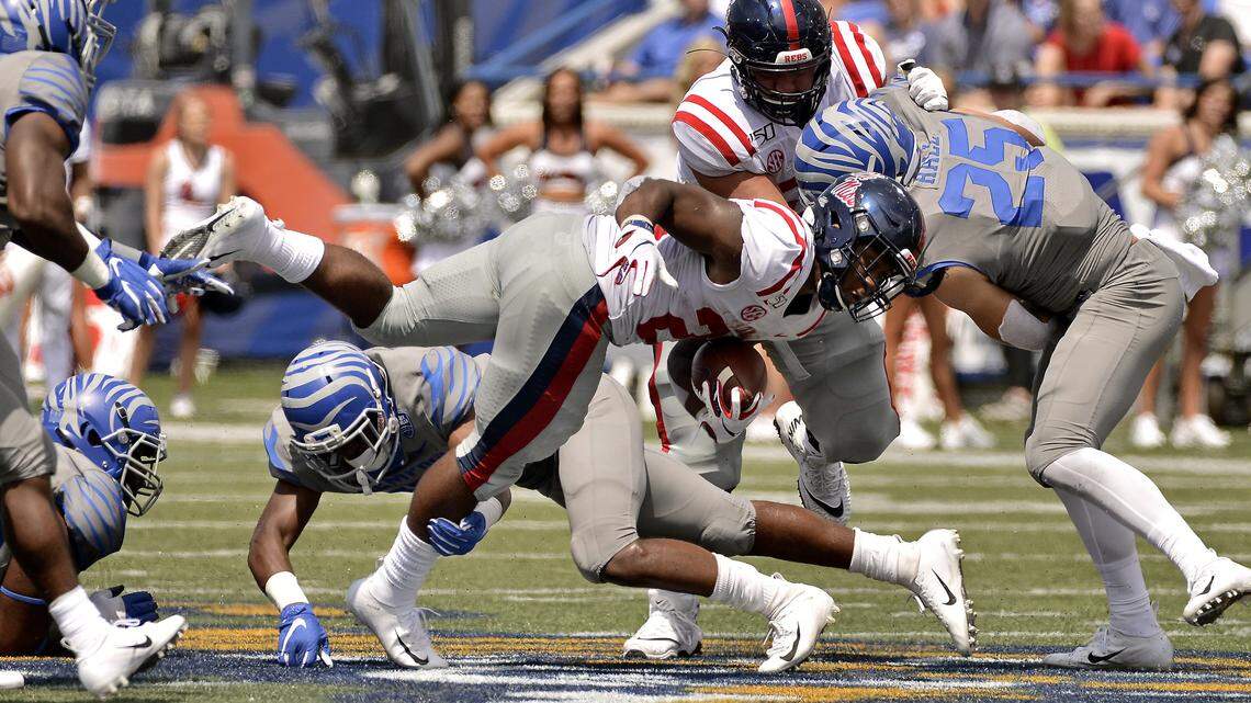 Matt Luke plans to shake up Ole Miss offensive line for Arkansas game