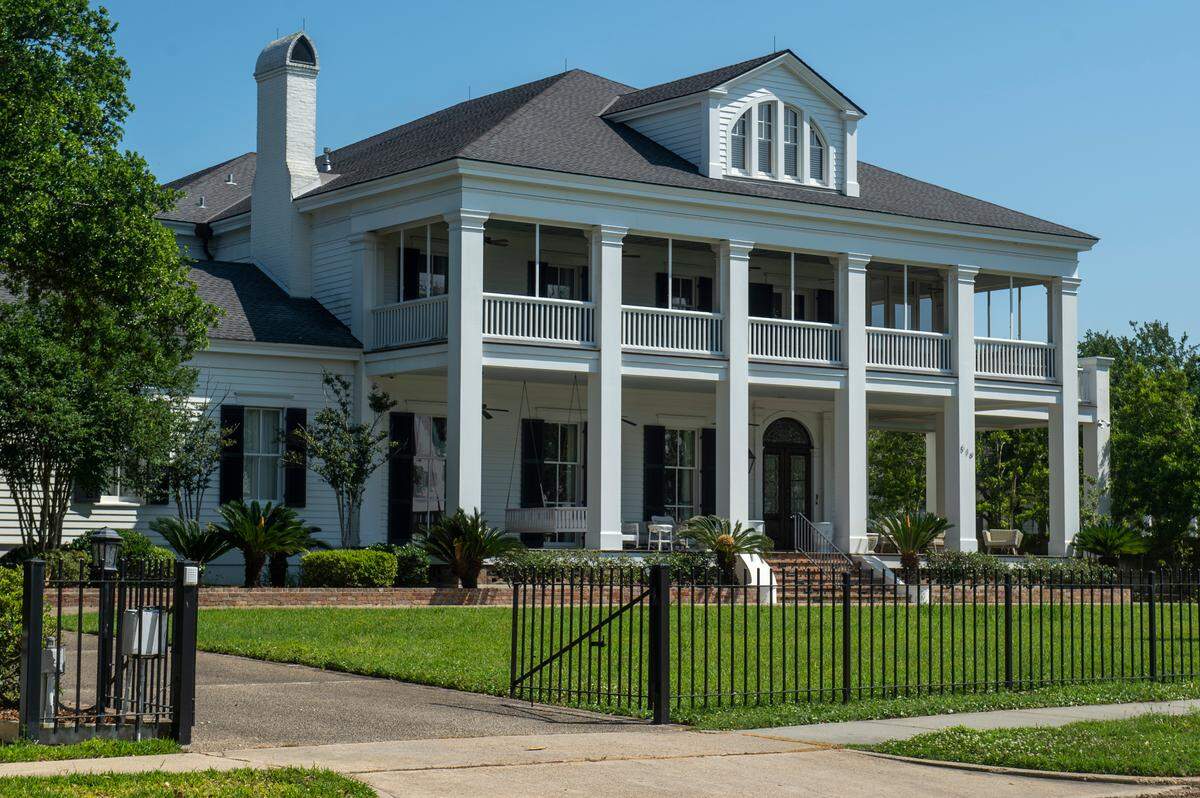 A house on Scenic Drive in Pass Christian on Tuesday, May 16, 2023. The house is one of the most expensive in Harrison County, according to tax assessments.