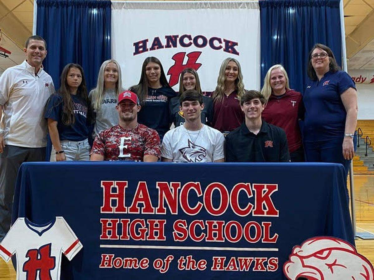 Hancock High School signing day 2021
