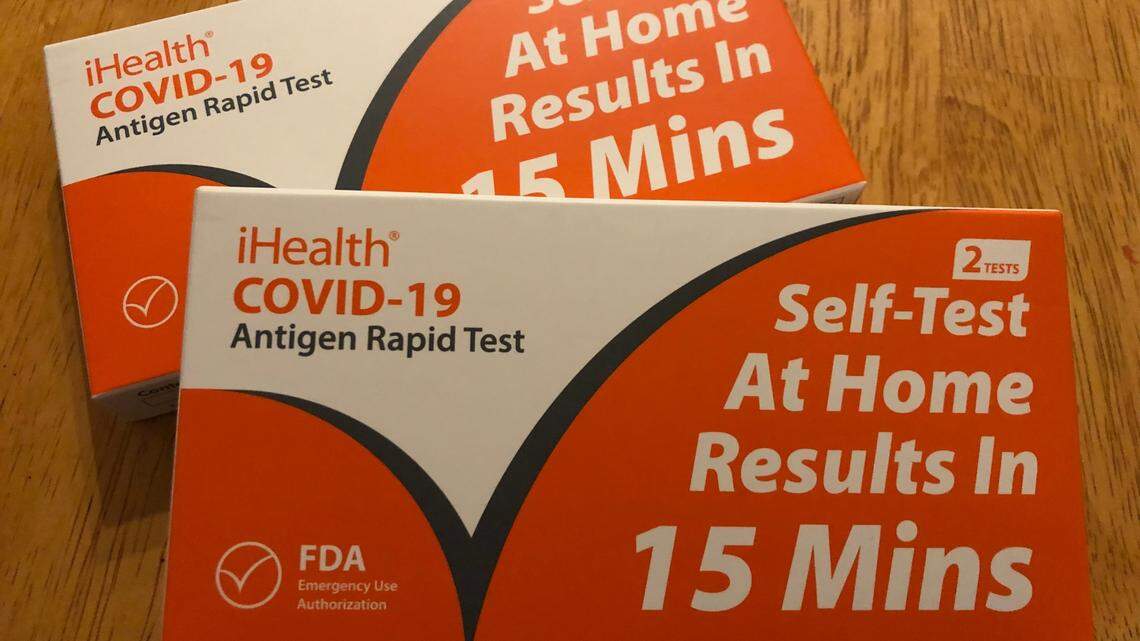 Photo of free rapid, at-home COVID-19 from the U.S. federal government