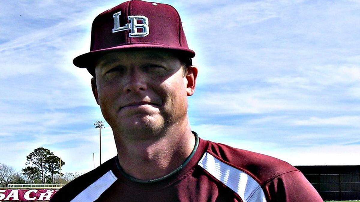 DOUG BARBER/SUN HERALD 
 Long Beach coach Shane Rutledge saw his team pick up a big win Tuesday night.
