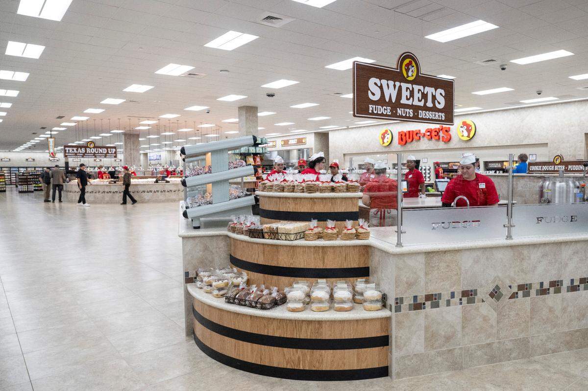 The inside of Buc-ee’s first Mississippi location, located in Harrison County, before it opened to the public on Monday, June 9, 2025.