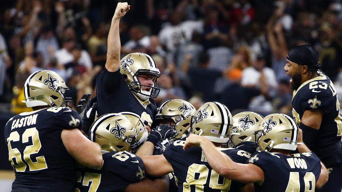 All is well for Saints fans thanks to Wil Lutz. Imagine the drama if he missed.