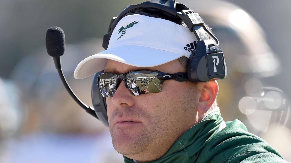 Poplarville head coach Jay Beech watches his defense in the MHSAA Class 4A State Football Championship on Saturday, December 5, 2020, at Mississippi Veterans Memorial Stadium in Jackson, Miss. Beech and Poplarville fell in the south state title game on Friday night, Nov. 26, 2021.