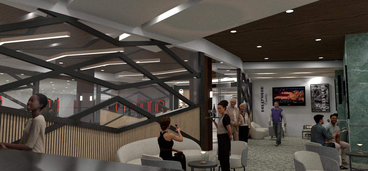 South Mississippi casinos are spending millions on new and improved amenities. The entrance at Hollywood Casino Gulf Coast is getting a modern look and new amenities. A new front desk is open and an upscale lobby bar is under construction.