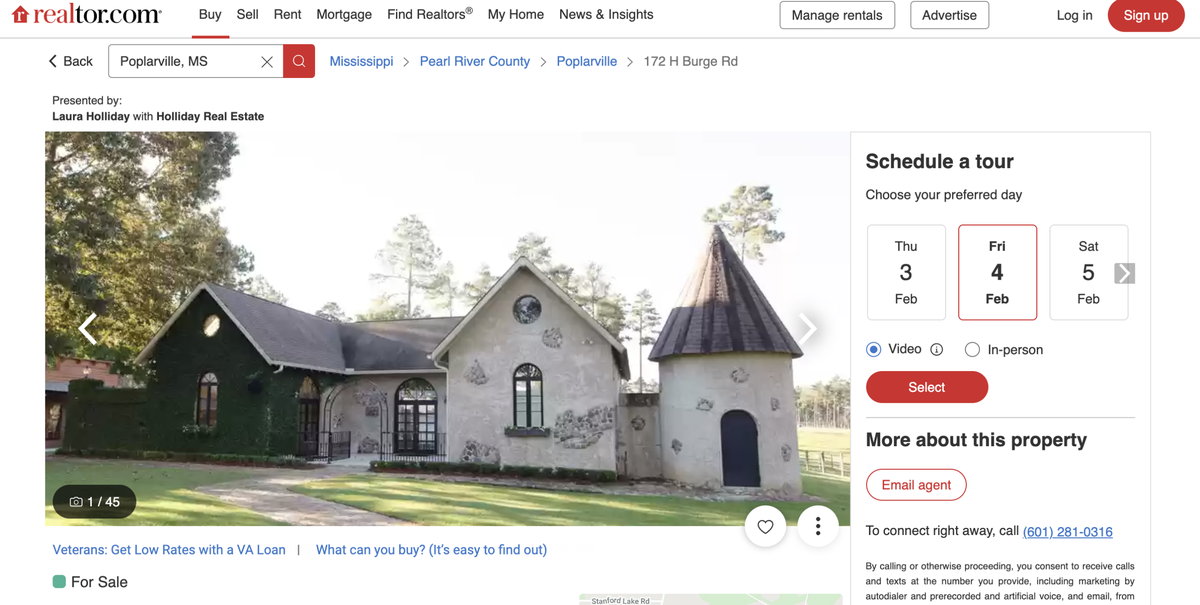 An equestrian farm in Poplarville is for sale for nearly $7 million.