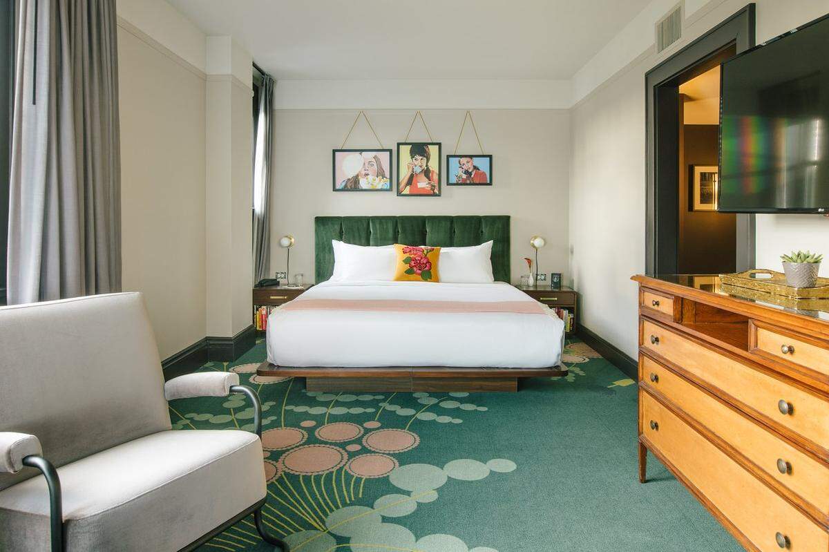 The Hotel Clermont earned rave reviews for its service, cleanliness and location.
