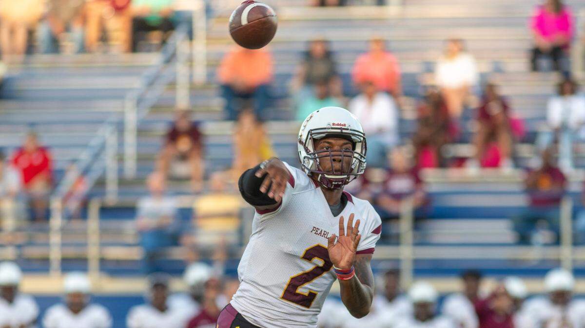 Pearl River quarterback Terrence Humphrey threw for three touchdowns at Itawamba on Thursday night.