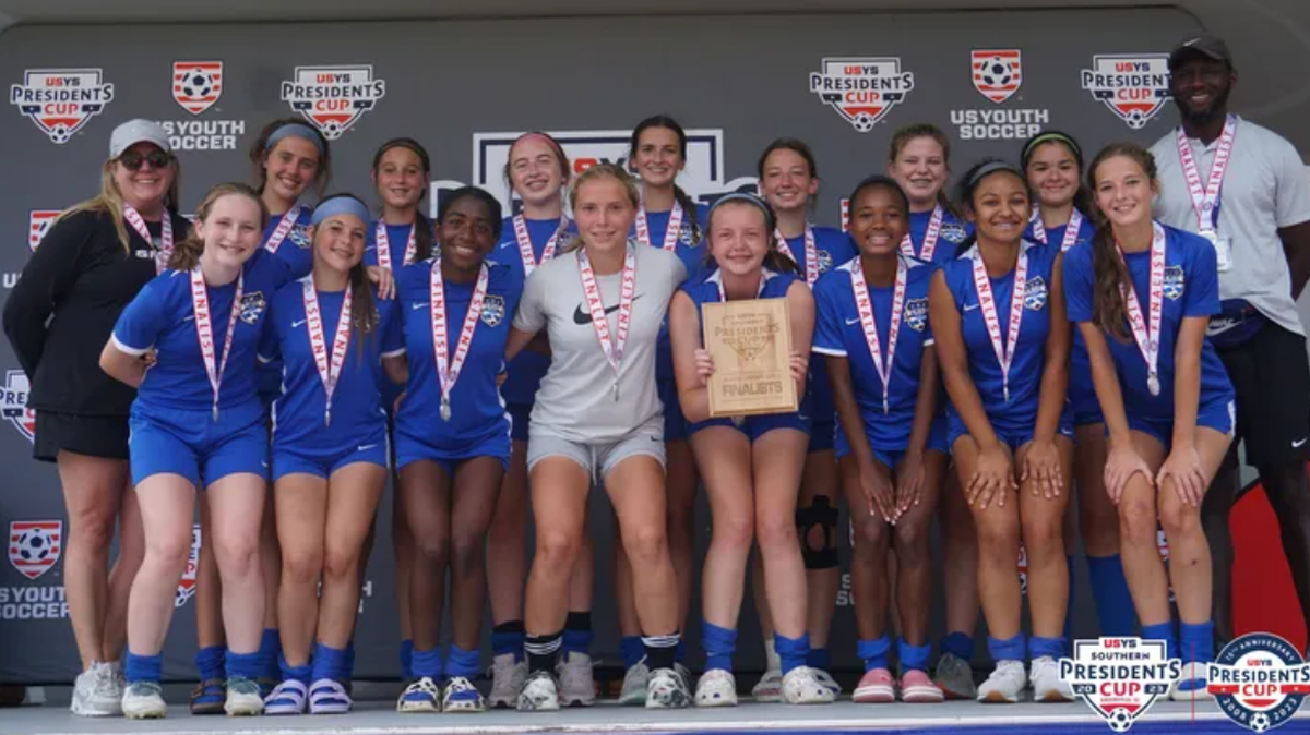 The South Mississippi Soccer Club 2009 Girls Premier Blue team has qualified to represent the Southern Region of the United States at the 2023 National President’s Cup in Kansas this month.