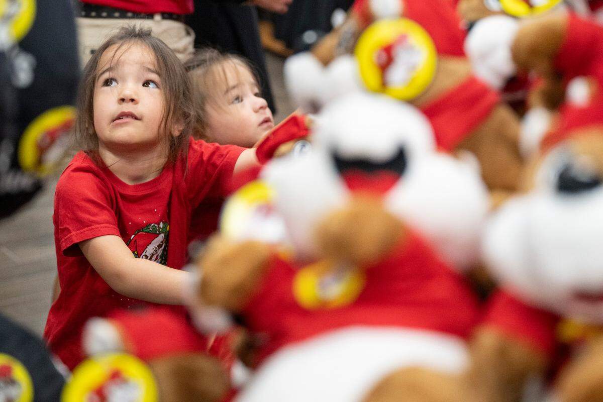 Customers shop during opening day of Buc-ee’s first Mississippi location in Harrison County on Monday, June 9, 2025.