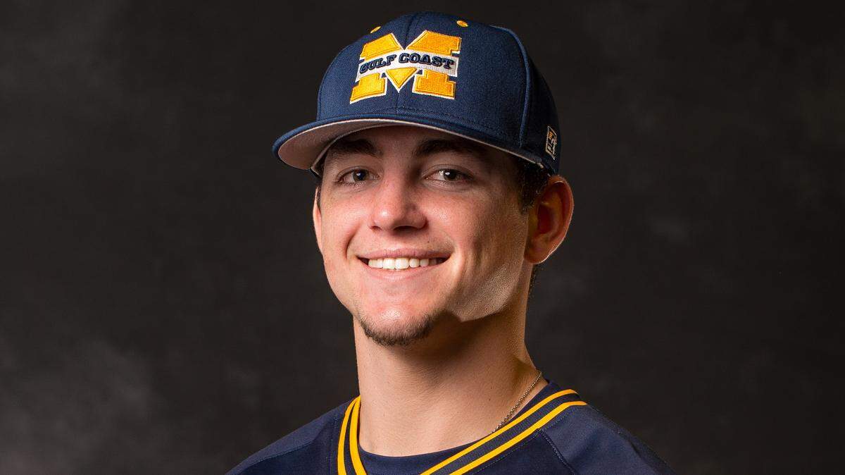 Brandon Parker, a Mississippi Gulf Coast Community College outfielder, was named the NJCAA Division II Player of the Year on Wednesday after putting together an impressive season at the plate.